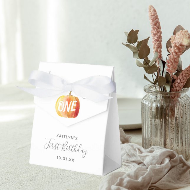Little Pumpkin 1. Geburtstag Geschenkschachtel (Von Creator hochgeladen)