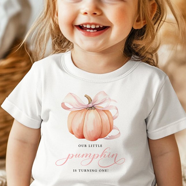 Little Pumpkin 1. Geburtstag Shirt (Von Creator hochgeladen)