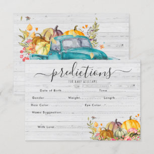 Little Pumpkin   Baby Shooting Game Einladung