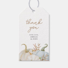 Little Pumpkin Baby Shower Danke, dass Sie Geschen Geschenkanhänger