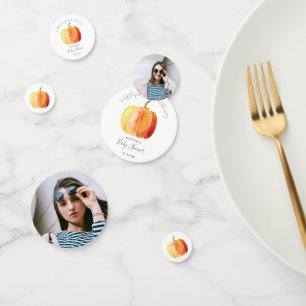 Little Pumpkin Baby Shower Foto Konfetti