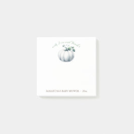 Little Pumpkin Baby Shower Gevor Post-it Klebezettel