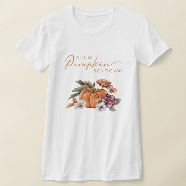 Little Pumpkin Baby Shower T - Shirt (Ablage )
