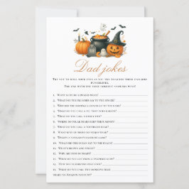 Little Pumpkin Baby Shower Vater Jock Activity Gam