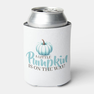 Little Pumpkin Blue Boy Baby Dusche Cooler Dosenkühler