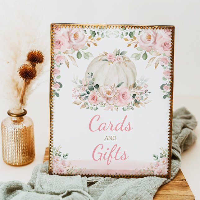 Little Pumpkin Blush Rose Gold Cards & Gifts Zeich Poster (Von Creator hochgeladen)