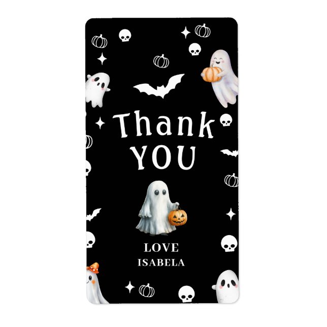 Little Pumpkin Boo – Halloween Baby Shower (Vorne)