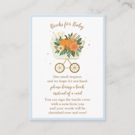 Little Pumpkin Books for Baby Card Begleitkarte