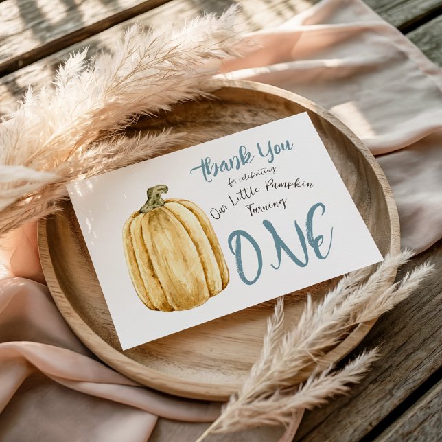 Little Pumpkin Boys Fall Birthday Danke (Von Creator hochgeladen)