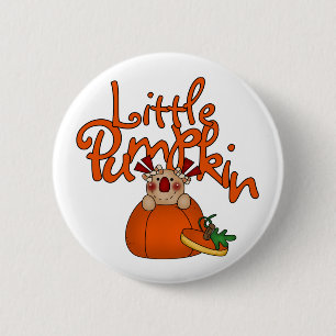 Little Pumpkin Button