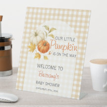 Little Pumpkin Erntedank Kinderdusche Willkommen