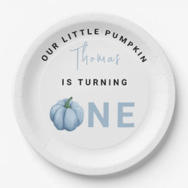 Little Pumpkin erste Geburtstagsparty Pappteller