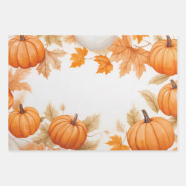 Little Pumpkin Erste Geburtstagswrapping Paper Geschenkpapier Set