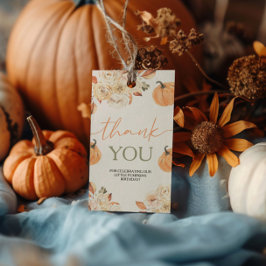 Little Pumpkin Erster Geburtstag Geschenkanhänger