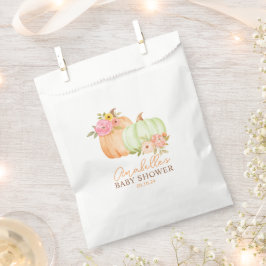 Little Pumpkin Fall Babydusche Personalisiert Geschenktütchen