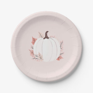 Little Pumpkin Fall Birthday Pappteller