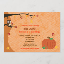 Little Pumpkin Fall Herbstdusche Einladung