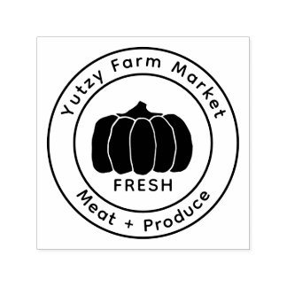 Little Pumpkin Farm Markt  Permastempel