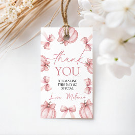 Little Pumpkin Favor Tag Geschenkanhänger