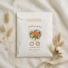 Little Pumpkin Girl Baby Shower Geschenktütchen