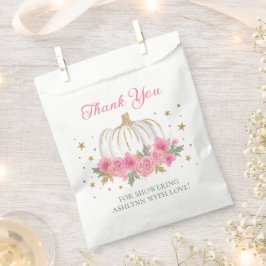 Little Pumpkin Girl Babydusche Danke Geschenktütchen