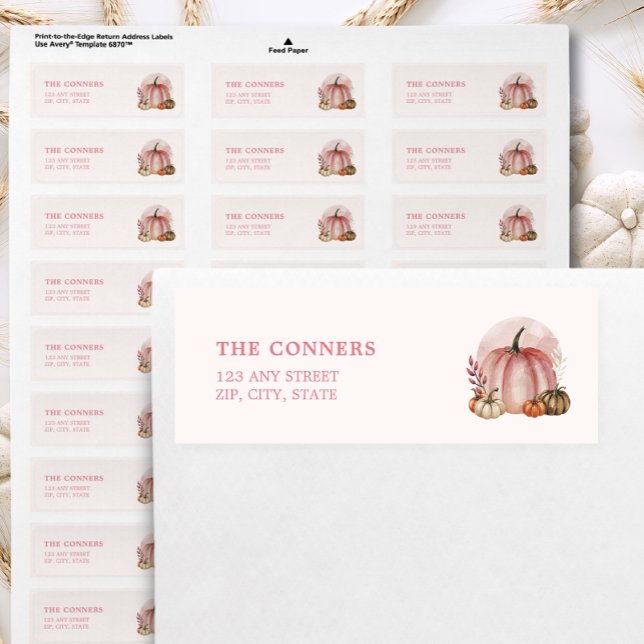 Little Pumpkin Girl Babydusche Rücksendeadresse (Von Creator hochgeladen)