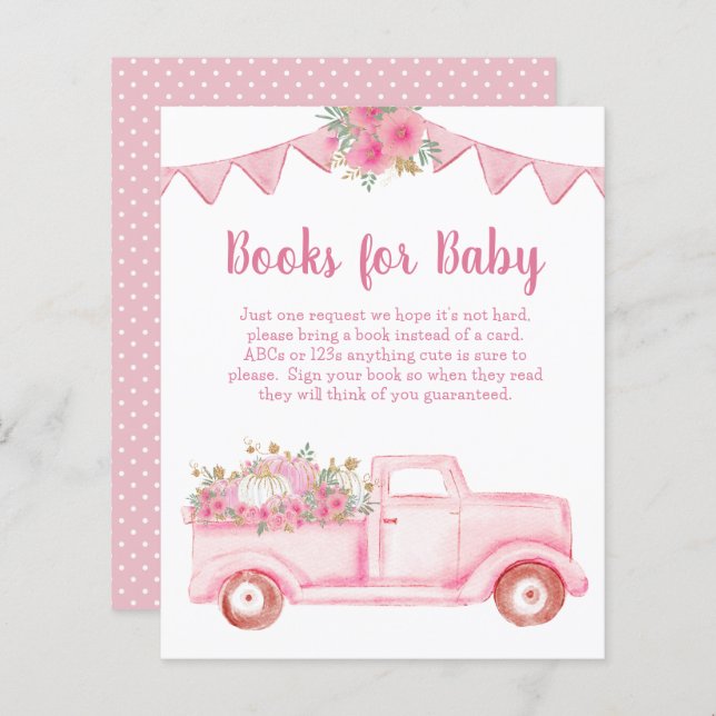 Little Pumpkin Girl Books for Baby (Vorne/Hinten)