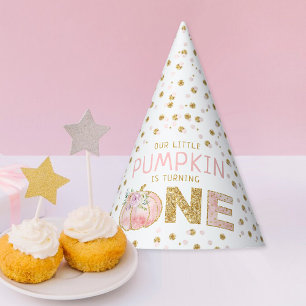 Little Pumpkin Girls 1. Geburtstag Partyhütchen