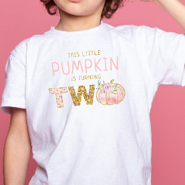 Little Pumpkin Girls 2. Geburtstag Baby T-shirt