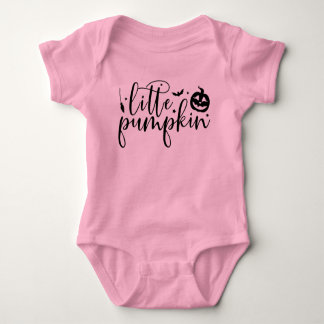 Little Pumpkin Halloween Baby Bodysuit Strampler