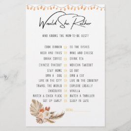 Little Pumpkin ist auf dem Weg Autumn Baby Shower Flyer