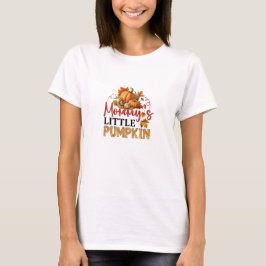 Little Pumpkin ist auf dem Weg Autumn Baby Shower T-Shirt