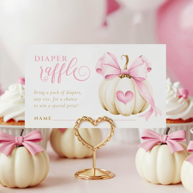 Little Pumpkin ist auf der Way Diaper Raffle Card Begleitkarte (Von Creator hochgeladen)
