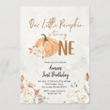 Little Pumpkin macht ein Mädchen zum Geburtstag