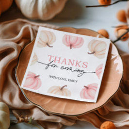 Little Pumpkin macht einen Geburtstag Serviette