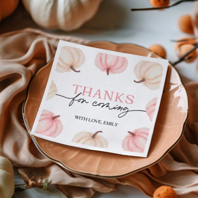 Little Pumpkin macht einen Geburtstag Serviette (Von Creator hochgeladen)