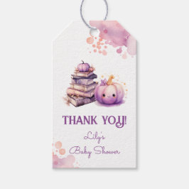 Little Pumpkin New Kapitel Baby Dusche danke Geschenkanhänger