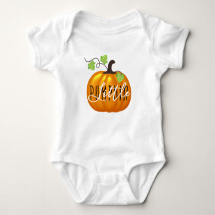 Little Pumpkin   Niedliche Gender Neutral Fall Pal Baby Strampler