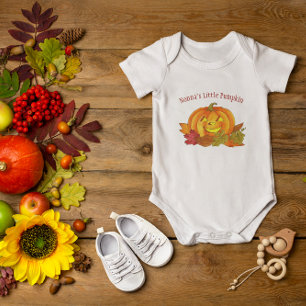 Little Pumpkin Personalisiert Baby Bodysuit Strampler