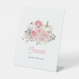 Little Pumpkin Pink Baby Duwer Favoriten Sockelschild