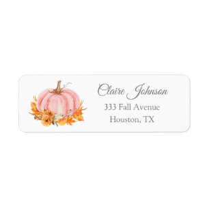 Little Pumpkin Pink Fall Girl Babyadresse