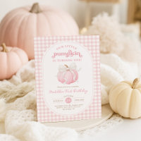 Little Pumpkin Soft Pink Bow 1. Geburtstag Party