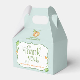 Little Pumpkin Storybook Neutral Baby Shower Geschenkschachtel