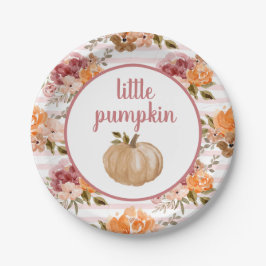Little Pumpkin Tellers Blush Little Pumpkin Baby  Pappteller