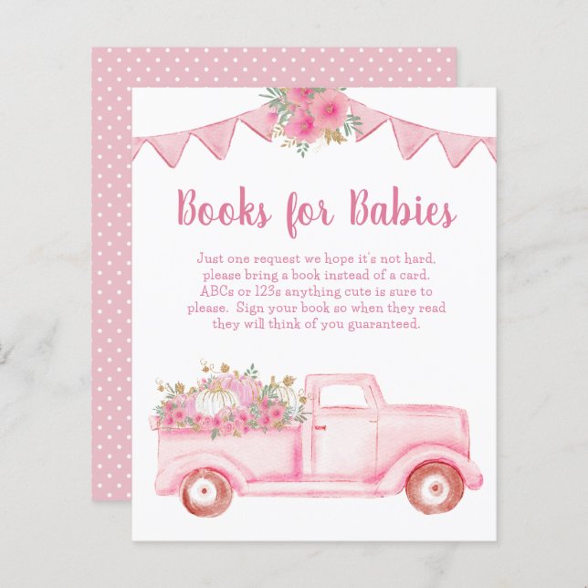 Little Pumpkin Twin Girl Books für Babys (Vorne/Hinten)