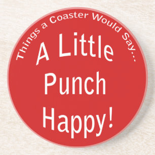 Little Punch Happy Coaster Sandstein Untersetzer
