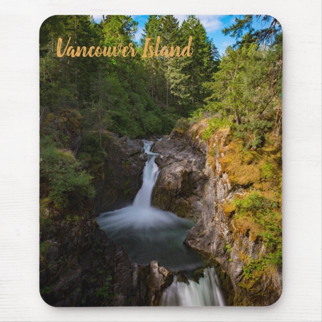 Little Qualicum Falls Vancouver Island Kanada Mousepad (Vorne)