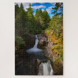 Little Qualicum Falls Vancouver Island Kanada Puzzle