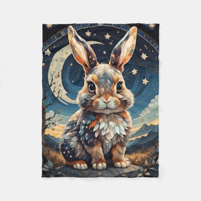 Little Rabbit Fleecedecke (Vorderseite)