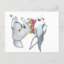 LITTLE RABBIT POSTKARTE
